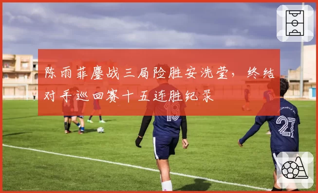 陈雨菲鏖战三局险胜安洗莹,终结对手巡回赛十五连胜纪录